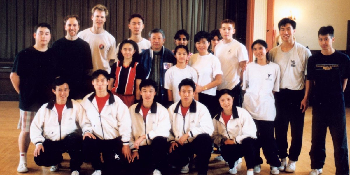 Training with the Beijing Wushu Team in Berkeley (1999)