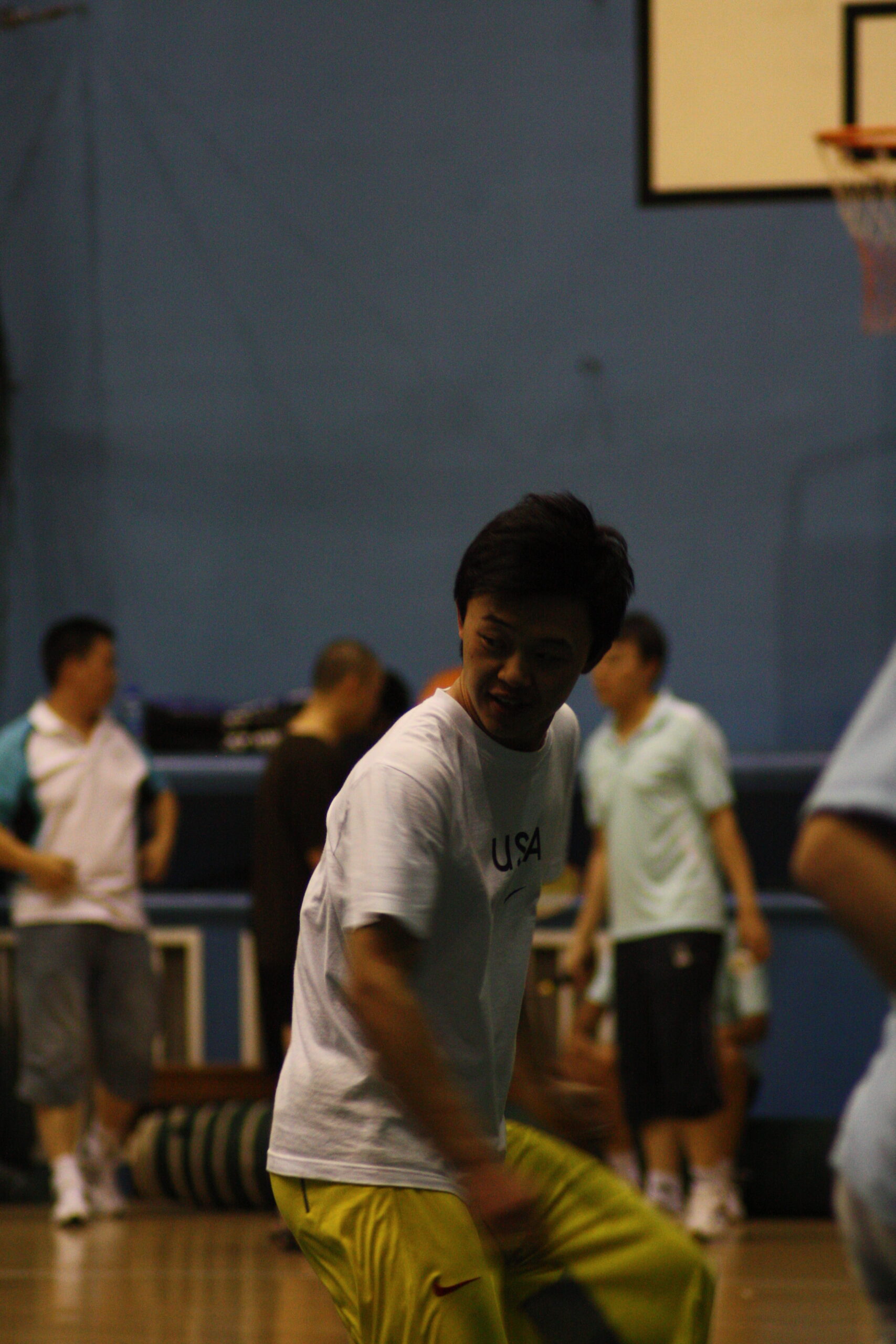 Tiger demonstrating
