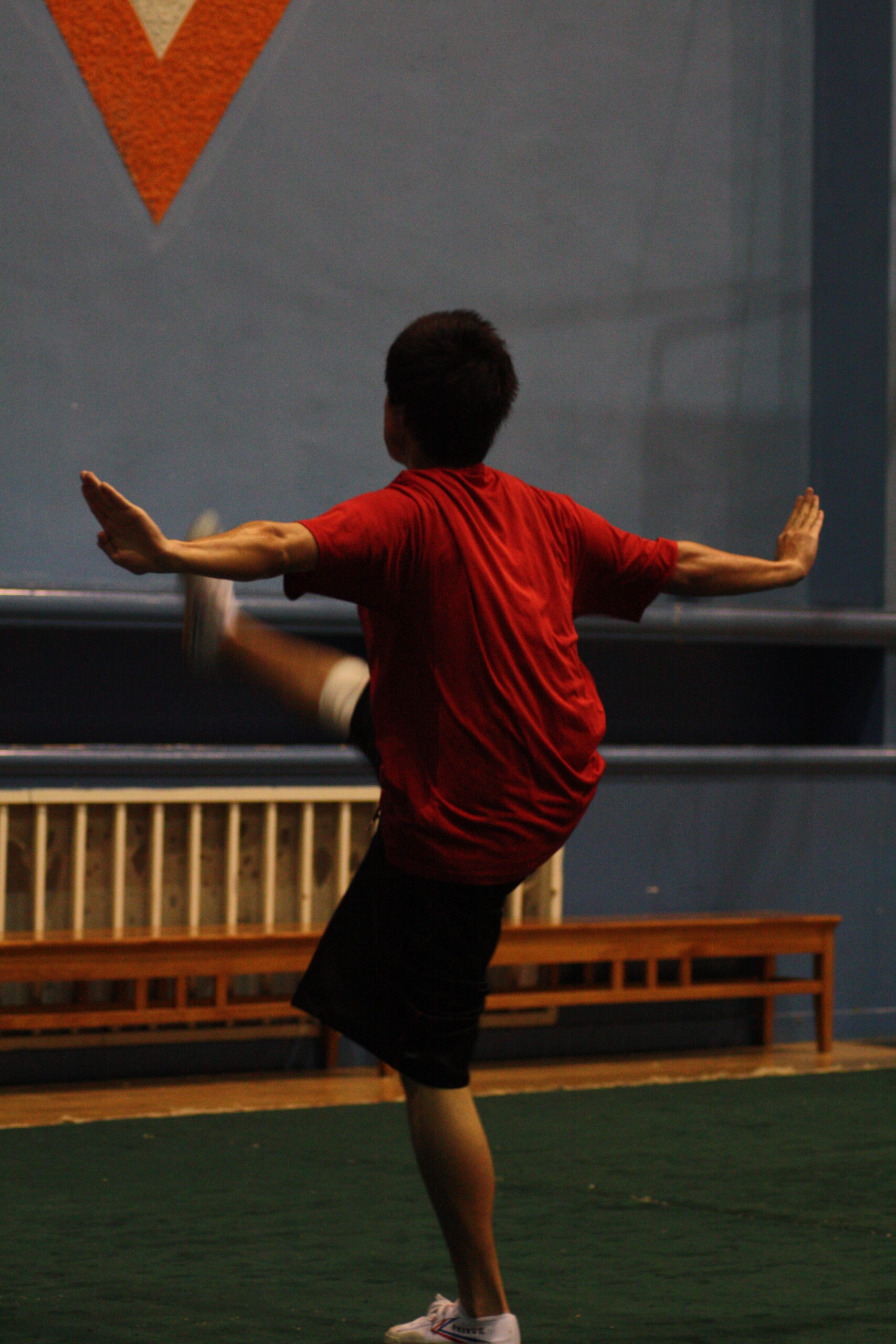 Cary kicking